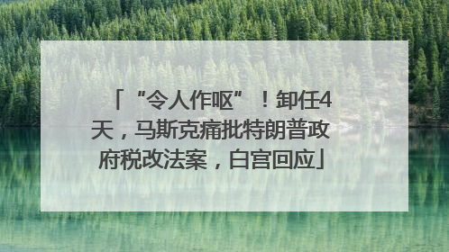 “令人作呕”！卸任4天，马斯克痛批特朗普政府税改法案，白宫回应