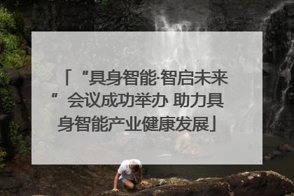 “具身智能·智启未来”会议成功举办 助力具身智能产业健康发展