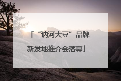 “讷河大豆”品牌新发地推介会落幕