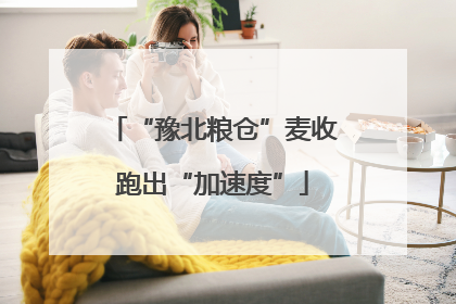 “豫北粮仓”麦收跑出“加速度”