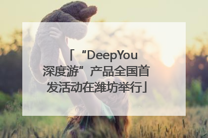 “DeepYou深度游”产品全国首发活动在潍坊举行