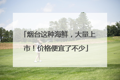 烟台这种海鲜，大量上市！价格便宜了不少