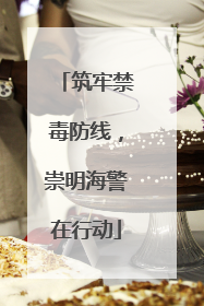 筑牢禁毒防线，崇明海警在行动