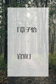 章子怡官宣