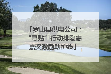 罗山县供电公司：“寻贴”行动排隐患 嘉奖激励助护线