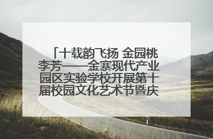 十载韵飞扬 金园桃李芳——金寨现代产业园区实验学校开展第十届校园文化艺术节暨庆“六一”系列活动