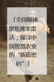 全国媒体聚焦潍柴雷沃，探寻中国智慧农业的“新质密码”