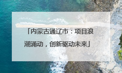 内蒙古通辽市：项目浪潮涌动，创新驱动未来
