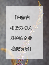 内蒙古：和谐劳动关系护航企业稳健发展