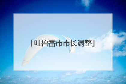 吐鲁番市市长调整