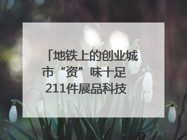 地铁上的创业城市“资”味十足 211件展品科技与烟火气完美融合｜西博视界