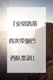 安切洛蒂首次带领巴西队集训