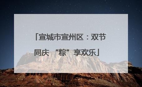 宣城市宣州区：双节同庆 “粽”享欢乐