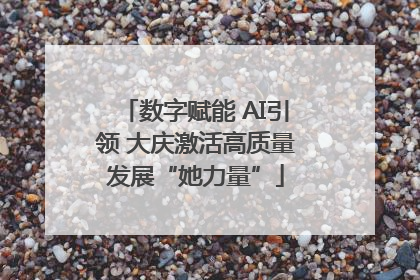 数字赋能 AI引领 大庆激活高质量发展“她力量”