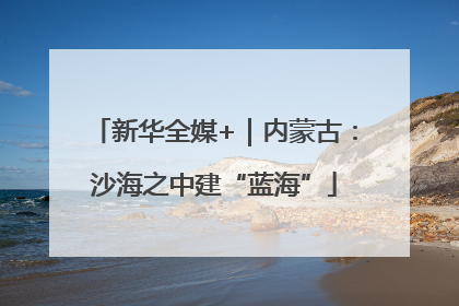 新华全媒+｜内蒙古：沙海之中建“蓝海”