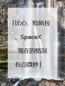 比心、特斯拉、SpaceX……现在的情况有点微妙