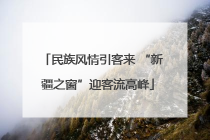 民族风情引客来 “新疆之窗”迎客流高峰