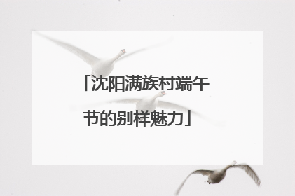 沈阳满族村端午节的别样魅力