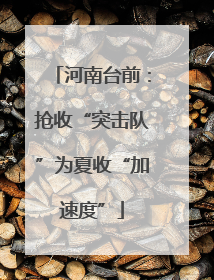 河南台前：抢收“突击队”为夏收“加速度”