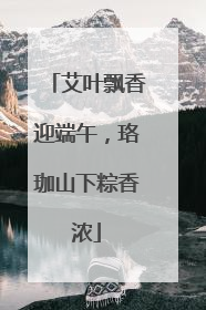 艾叶飘香迎端午，珞珈山下粽香浓
