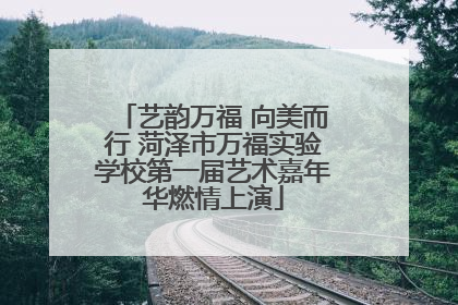 艺韵万福 向美而行 菏泽市万福实验学校第一届艺术嘉年华燃情上演
