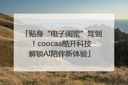 贴身“电子闺蜜”驾到！coocaa酷开科技解锁AI陪伴新体验