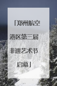 郑州航空港区第三届非遗艺术节启幕