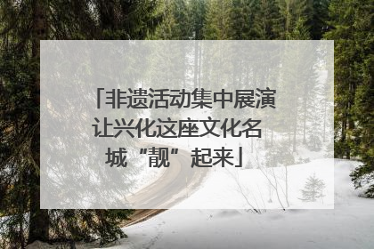 非遗活动集中展演 让兴化这座文化名城“靓”起来