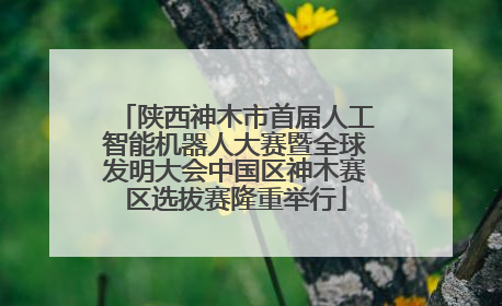 陕西神木市首届人工智能机器人大赛暨全球发明大会中国区神木赛区选拔赛隆重举行