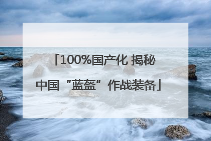 100%国产化 揭秘中国“蓝盔”作战装备