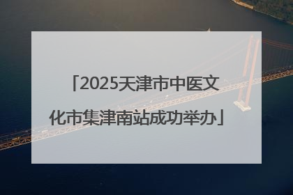 2025天津市中医文化市集津南站成功举办